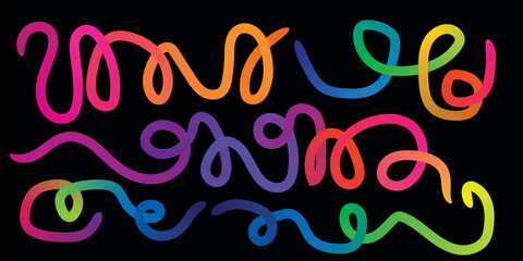 Abstract colorful background vector design pattern with pink art circles and texture