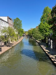 cityscape in Utrecht, Netherlands