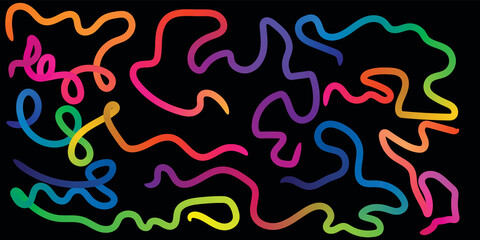 Abstract colorful background vector design pattern with pink art circles and texture