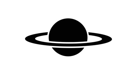Planet icon with transparent background