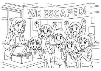 Thanksgiving Coloring Pages for Kids | Fun Fall & Autumn Activity | Learn the Story of Thanksgiving for Kindergarten–Grade 3