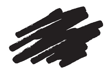 Brush paint stroke texture swatch Hand painted background Ink scribble dab clipart Paint smudge for tags and stamps design