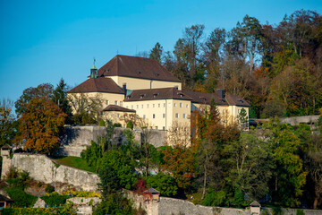 Fototapeta premium Capuchin Monastery in Salzburg - Austria