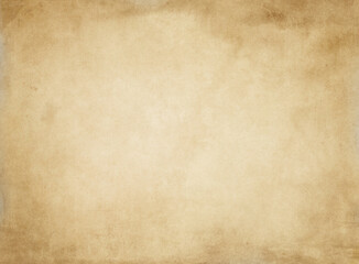 Faded abstract grunge old paper or parchment texture.