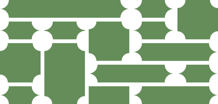 Abstract geometric design with vibrant color palette and bold typography