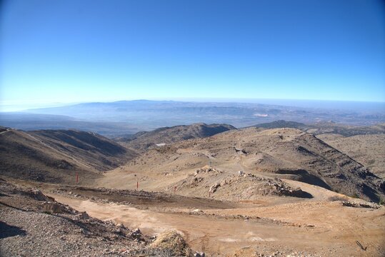 a Vief of Mount Hermon, Israel..