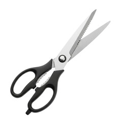 Kitchen Cutting Tool Shears Isolated for Cooking or Menu Design
