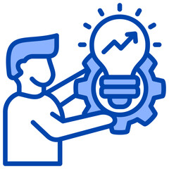 Skill Development Icon Element For Design