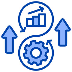 Continuous Improvement Icon Element For Design