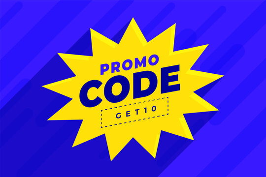 promo voucher code sticker for web app campaign