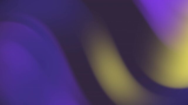 Blurry abstract design in purple, black, and yellow suitable for backgrounds, web graphics, or innovative branding materials. Funky, vibrant, and modern.