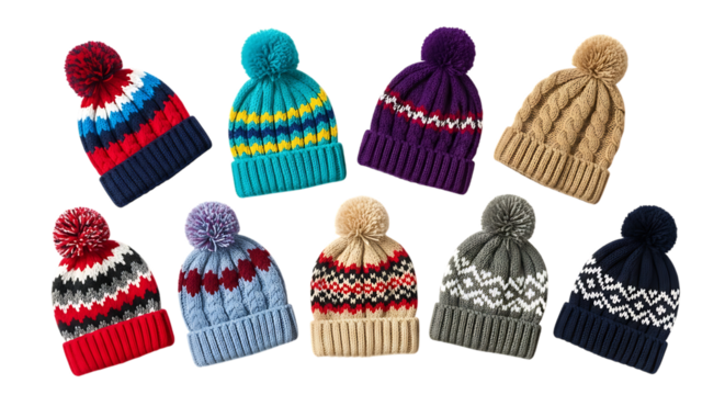 set of colorful cupcakes and desserts illustration