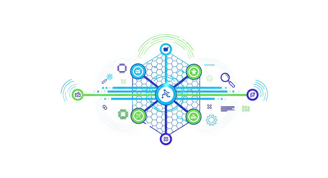 Connecting Network Structure A Digital Hub Design for Data Transfer and Communication