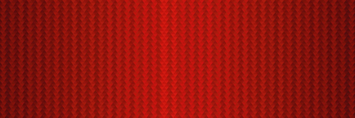 Red striped geometric background with lights. Perfect for banners and welcome screens. Vector illustration.