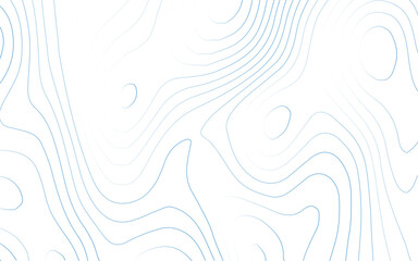 Vector white and blue line luxury organic pattern. Japanese style abstract wave, elegant water, contour, topography, cloud elegant texture. Premium fancy minimal template
