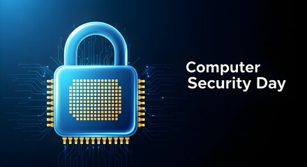 Celebrate digital safety on Computer Security Day with lock design