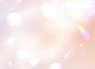 キラキラとプリズムの輝く背景