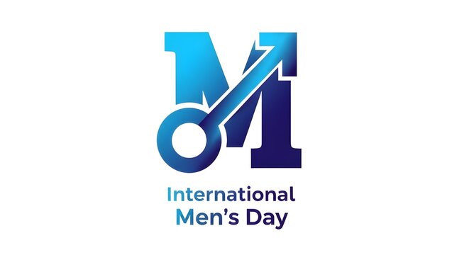 Celebrate International Men's Day with this modern, empowering symbol