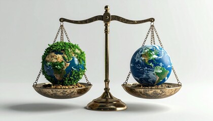 Balancing the Earth Conservation vs