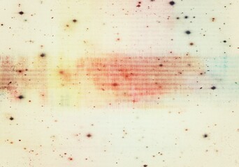 Grainy warm light leaks film photo overlay VHS glitch effect, Noisy damaged scratches film grainy texture, HD TV Led screen diod dots glowing lights video rewind 