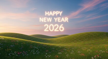 Happy New Year 2026 A Bright Future Awaits
