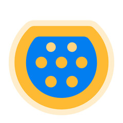 type 2 port design sticker