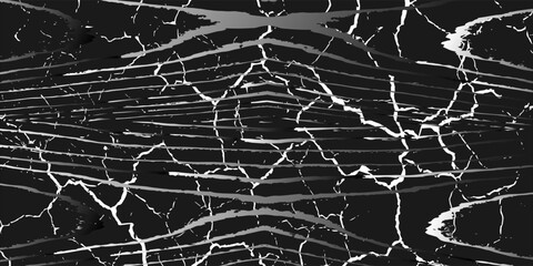 Obraz premium modern.Abstract Black and White Cracked Pattern With Diagonal Stripes For Modern Graphic Design