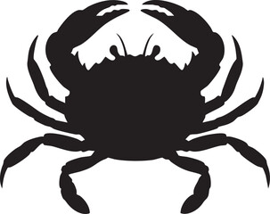 Detailed illustration of a crab with vibrant colors