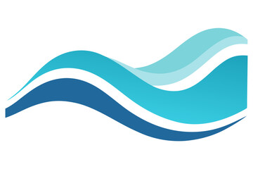 blue wave background