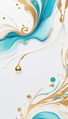 vector illustration of an abstract floral background