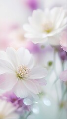 close up of pink flowers