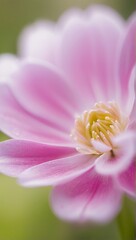 close up of pink lotus flower