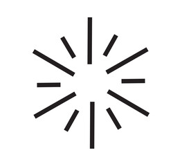 Chispa o estrella festiva &mdash; s&iacute;mbolo de celebraci&oacute;n