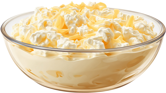 Variety of dried pasta shapes displayed in a white container on a white