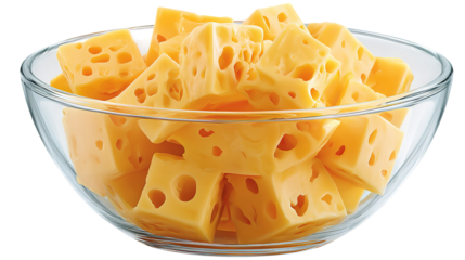 Variety of dried pasta shapes displayed in a white container on a white