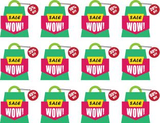 vector set of tags for sale (Discount tags)