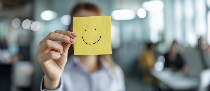 Sticky Note Post It Board Office. Business people meeting at office and use post it notes to share idea. Brainstorming concept. Sticky note on glass wall or blackboard. Set of colorful blank notes. - Powered by Adobe