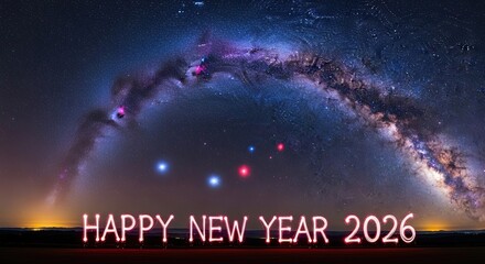 Happy New Year 2026 Wishing You A Stellar Celebration