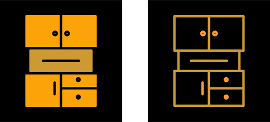 Cabinets Vector Icon