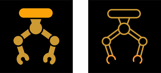 Industrial Robot II Vector Icon
