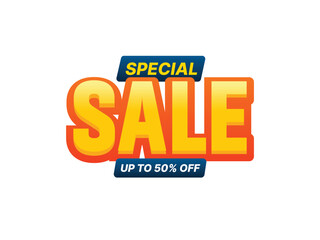 vector sale label, sale discount sale, SPECIAL SALE UP TO 50% OFF