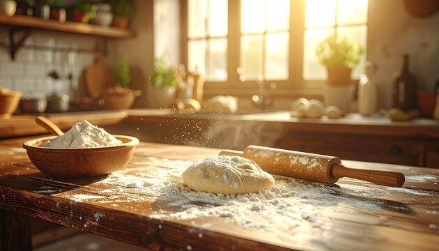 baking christmas cookies