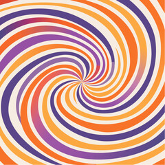 Naklejka premium Vibrant Swirl A Playful Explosion of Colors and Spiraling Lines for Modern Design
