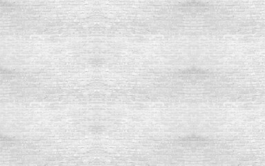 Background. Brick wall painted with white paint.