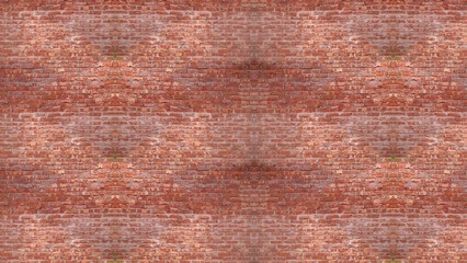 abstract red background, brick wall for interior