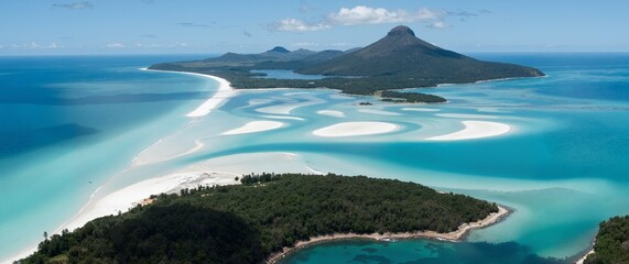 aerial view of lake tahoe