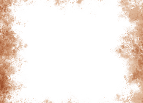 Distressed rusty grunge frame; aged messy border texture