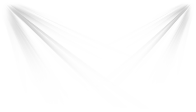 Spotlight effect transparent background light source concert stage light show