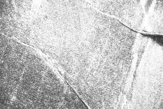 Grunge old paper halftone rough texture shabby dirty distressed scratched abstract pattern retro vintage effect overlay transparent scan negative black and white grey monochrome background preset png
