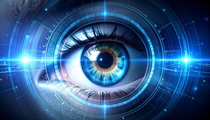 Futuristic Eye - A Glimpse into the Future of Technology and Vision.